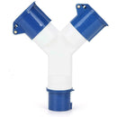 Mains 2Way Electric Hook Up Splitter Y Connector Camping Motorhome Caravan I8N3