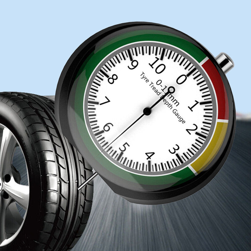 Car tire measuring ruler automotive trucks van tires profile depth gauge