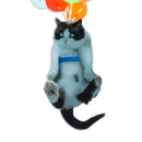 Cute Colorful Balloon Flying Cat Car Interior Cat Car Hanging Ornament Pendant