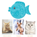 Pet Dogs Cats Slow Food Bowls Slow Feeders Treat Dispensing Pad Pet Supplies