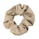 PU Leather Elastic Scrunchies Lady Hairband Rope Ponytail Holder Loop Headdress