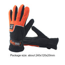 1 Pair Windproof Cycling Warmth Gloves Fleece Gloves Anti-Freeze Thermal Glov