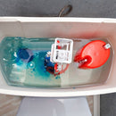 6pcs Blue Bubble Toilet Cleaner Automatic Flushing Toilet Deodorant Block