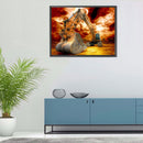 5D Diamond Painting DIY Excavator Full Round Drill Mosaic Home Decoration Gifts