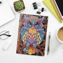 DIY Owl Special Shaped Diamond Painting 50 Pages Sketchbook A5 Students Not