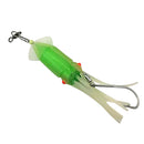 #A Lightweight Simulation Squid Bait Accessories Glow Artificial Bait for Salt