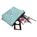 Women Cute Bird Print Brushes Bags Travel Makeup Organizer Clutch (50067)