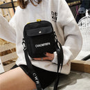 Fashion Cute Canvas Solid Color Shoulder Bag Women Small Crossbody Bags Purse