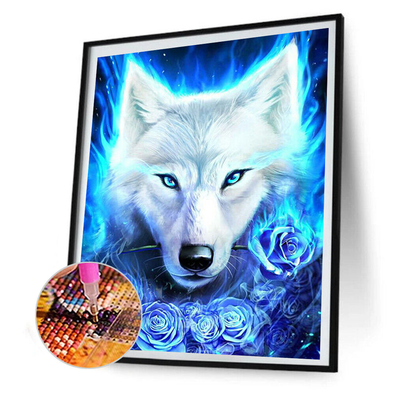 5D Diamond Painting Kit Animal Full Square Diamond Mosaic Art