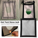 Outdoor Camping Tent Fireproof Cloth Woodstove Chimney Vent Fire Resistant Cloth