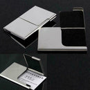 Steel Business ID Credit Card Holder Wallet