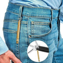 Toothpick Keychain Portable Camping Survival Holder P7F6