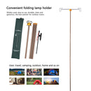 Outdoor Double Shepherd Hook Heavy Duty Garden Poles for Hanging Lights Plants
