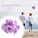 10pcs Heart Foil Balloons Helium Balloons Birthday Wedding Party Decoration