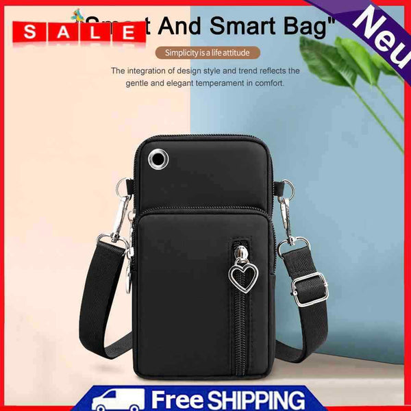 Purse Large Capacity Wrist Bag for Outdoor Sports Running Fitness Portable Coin