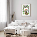 Partially Molded Diamond Painting Set English Springer Spaniel Picture