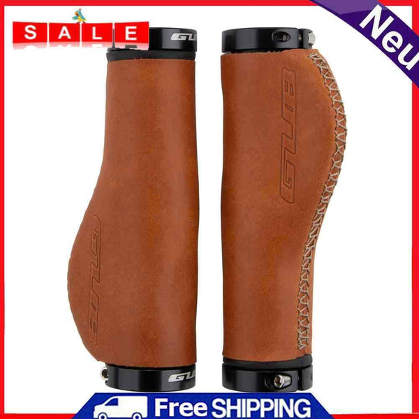 GUB G-611 Bicycle Handle Bar Grip Cover MTB Non-Brief Handleable Leather Grips