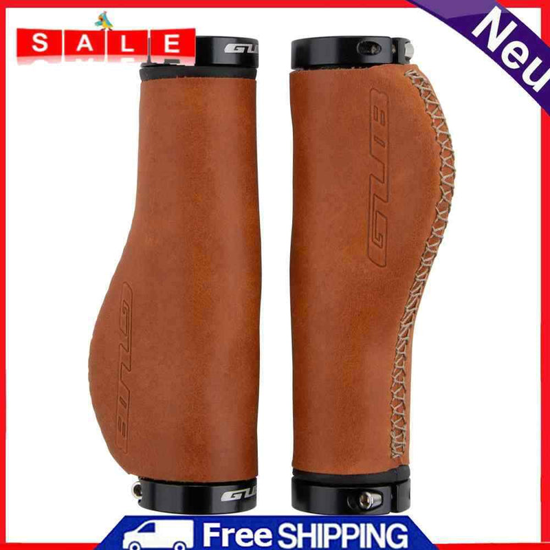 GUB G-611 Bicycle Handle Bar Grip Cover MTB Non-Brief Handleable Leather Grips