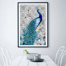 5D Diamond Embroidery Painting DIY Peacock  Stitch Craft Kit Cross Right