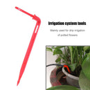 50pcs Watering Device Drip Head Bend Arrow Dripper Save Water for Greenhouse