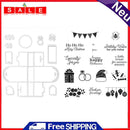 Christmas Series Seal Stamp Metal Cutting Dies Stencil DIY Embossing Paper Card
