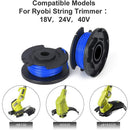 Gardening for Ryobi AC14RL3A Trimmer Spool Cap Mowing Head Cap Spool Trimmer