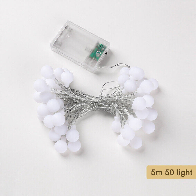 LED String Light Camping Tent Outdoor Bulb Waterproof Party Yard Decor (C) Newly