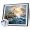 Oil Paint By Numbers Landscape Coloring Picture Drawing