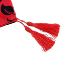 Chameleon Flocking Tablecloth Home Runners Dinner Table Flag Cover(Red)