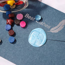 DIY Square Present Sealing Wax Stamp Wedding Custom Invitations Metal Head Decor