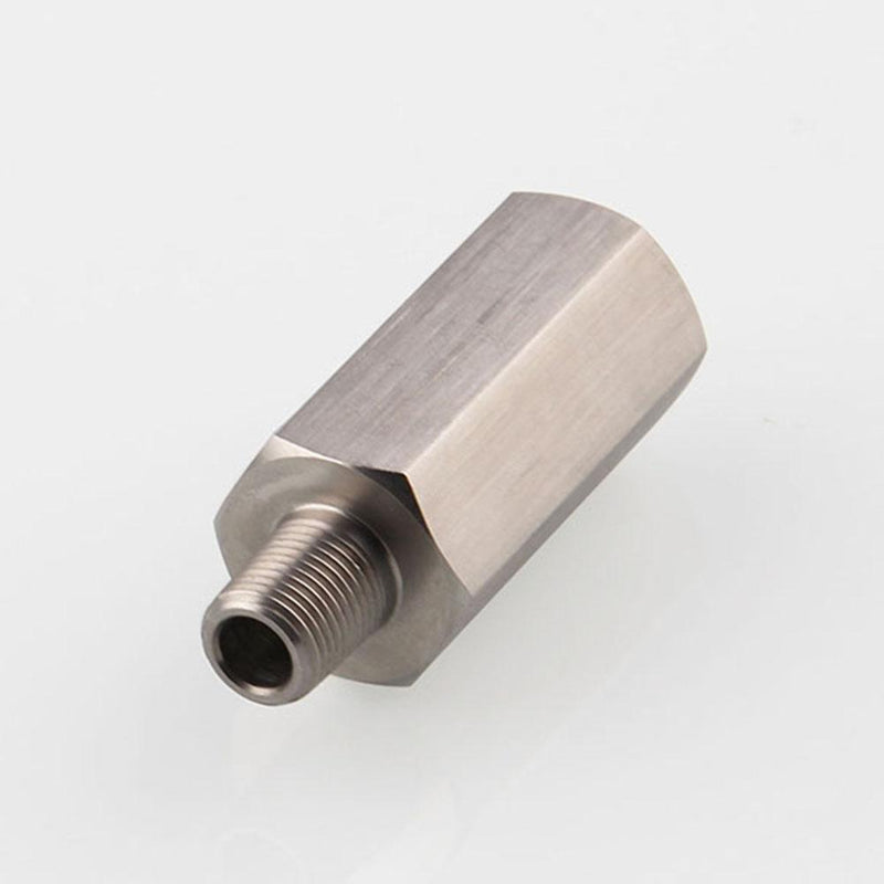 1/8in BSPT Oil Pressure Sensor Tea to NPT Adapter Turbo Feed Line Gauge T