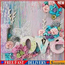 5D DIY Full Drill Diamond Painting Cross Stitch Mosaic Craft Kits (Love02)