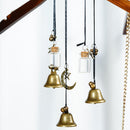 Witch Bells Wind Chimes Hemps Twine Wall Hanging Door Wall Handle Blessing T8Y6