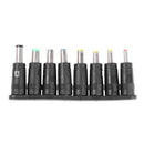 Universal 8 in 1 PC AC DC Charger Adapter Female Male Male Female Female