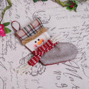 Christmas Socks Cute Children Candy Gifts Bag Home Party Decor(Snowman)