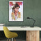 5D DIY Special Shaped Diamond Painting Girl Cross Stitch Kit Home Bedroom Decor