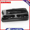 Vertical Stand for PS5 with Cooling Fan 14 Game Slots Dual Controller Charger
