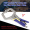 Multi-functional Flat Locking Grip Vise ?Pliers Carbon Steel C Clamp (9in) Newly