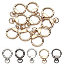 Openable Metal Ring Carabiner Clip Metal Buckle Spring Clasps Lobster Clasp
