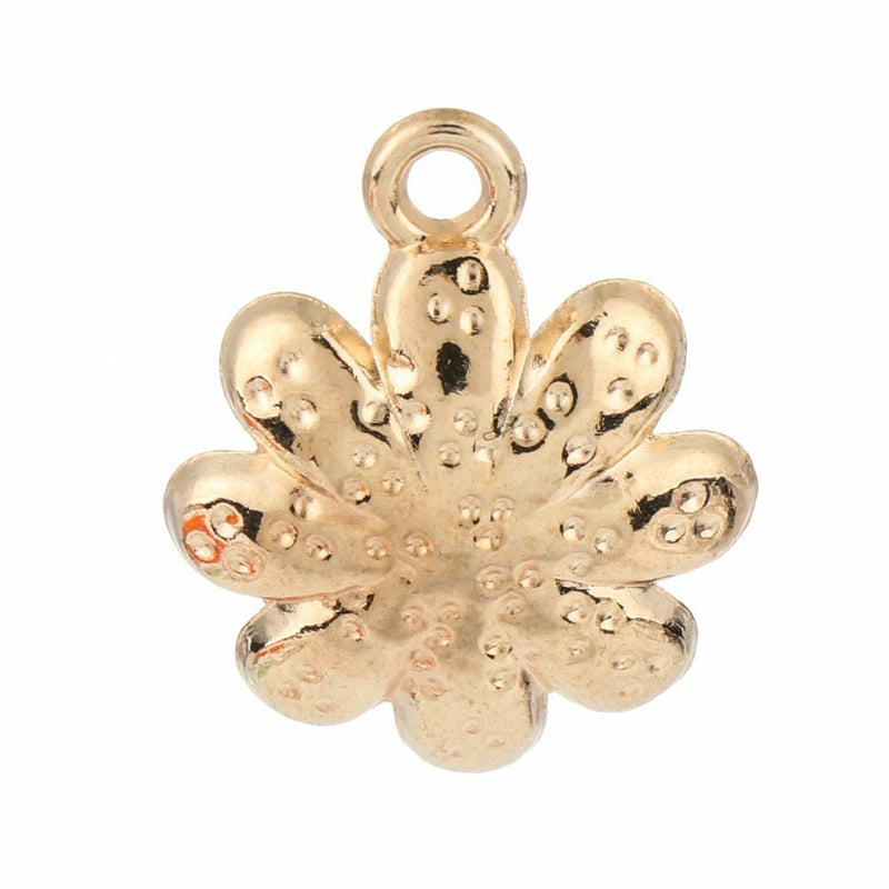 earring charms Enamel Flower Charm Daisy Flower Daisy Charm Flower Pendants