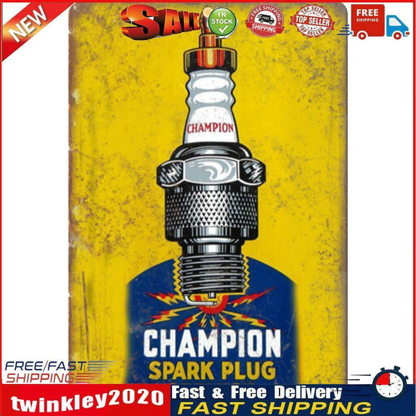 20x30cm Metal Tin Sign Retro Auto Parts Bar Room Wall Pendant Plaque (C) Newly