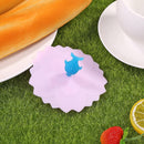 Silicone Heat-resistant Dust-proof Sealed Cup Lid Food Wrap Cover (Dolphin)