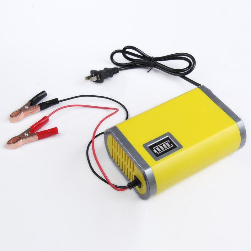 12V 6A Motorcycle Battery Charger Lead Acid Storage Battery Charger US Plug