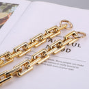 Long Acrylic Chain Bag Strap Handle Women Handbags Replacement Chain (55cm)