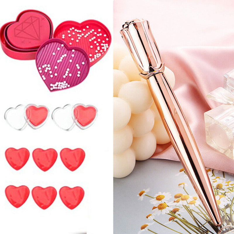 #A Rose Shape 5D Diamond Painting Point Drill Pens Clay Kit DIY Mosaic Accesso