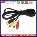 3RCA 1.8 m 9 pin Audio Video AV Cable for Sega Genesis 2 or 3
