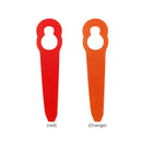 40pcs Grass Trimmer Plastic Blade Lawn Mower Garden Cutting Tool (Orange)