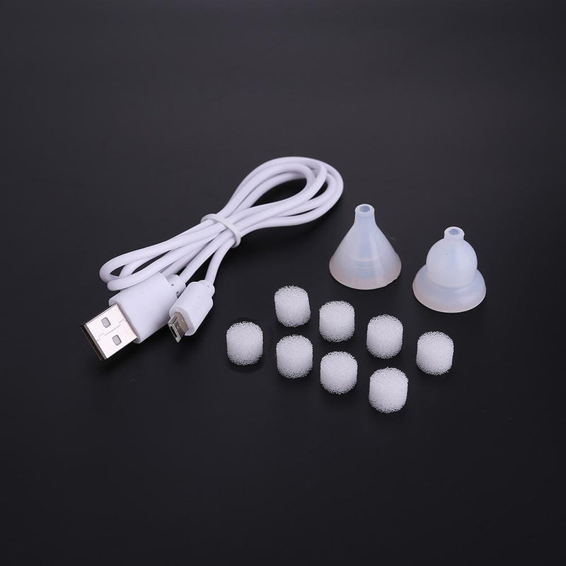 Baby Electric Nasal Aspirator Sucker Nose Cleaner Protector (Dark Blue)