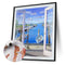 #A Paint By Numbers for Kid Beginner Outside Door Seascape Home Decor Painting