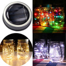 LED Solar Fairy Mason Jar Light Party Wedding Garden Decor (Warm Light 1 m)